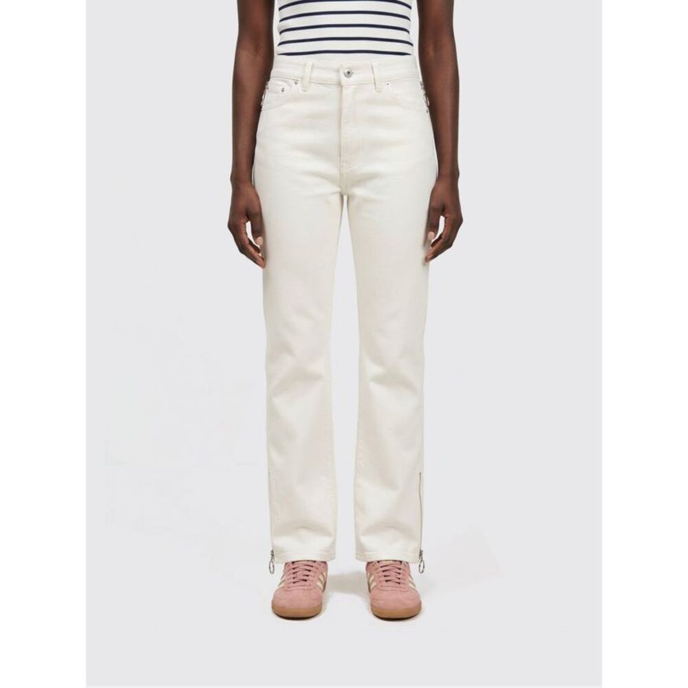 Rabanne Women Rabanne Straight Cotton Denim Jeans